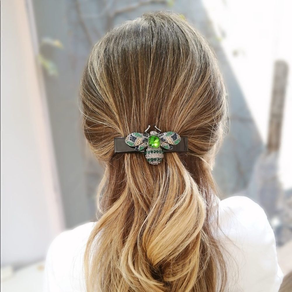 Hair Pin Bee with Rhinestone Top quality